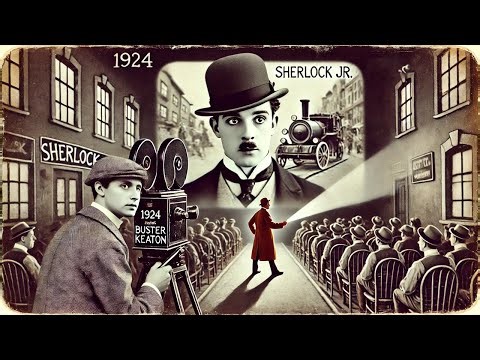 Sherlock Jr. (1924) | Buster Keaton's Silent Comedy Masterpiece Colorized in 4K
