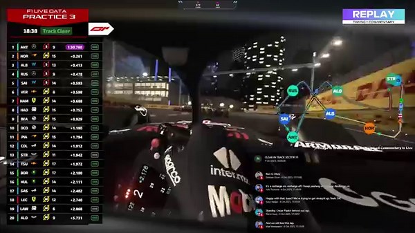 LIVE F1 Qualifying | Marina Bay - Singapore GP 2025 | Formula 1 Timing & Commentary