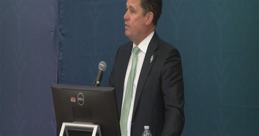 Ivy Tech President Mary Pollio hosts "State of College" address at Ivy Tech's campus in Terre Haute