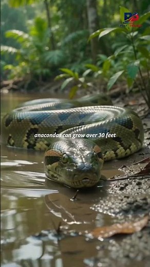 Amazon Anaconda: The Giant Snake That Rules the Rainforest | Incredible Wildlife Facts