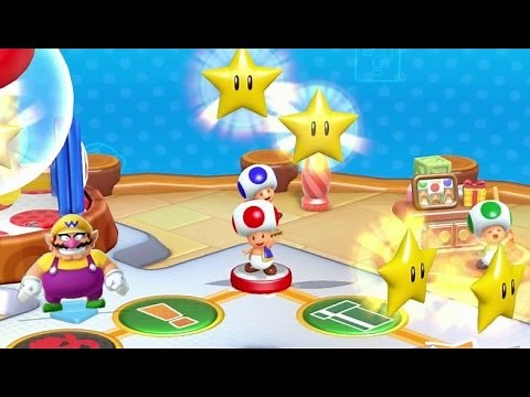 Mario Party 10 - Toad amiibo Board (amiibo Party Mode)