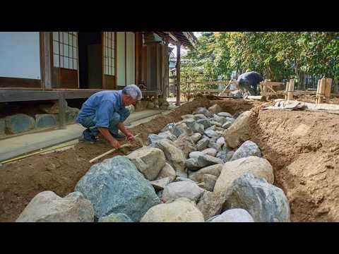 Men Build Traditional Japanese Garden Over 3 Years | Start to Finish by ‪@JapaneseGardenTV‬
