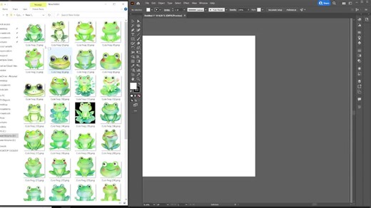 Watercolor Frog Clipart: 37 PNG Animal Art (digital Download) - Etsy