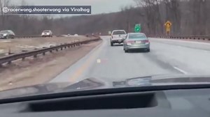 Shocking dashcam video show major crash on NJ highway