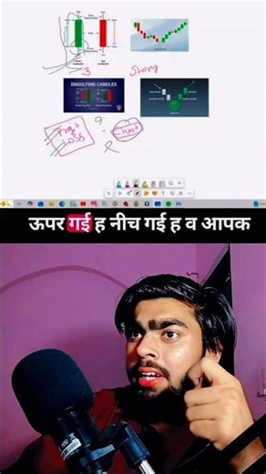 Stock market me “Candle” sirf ek shape nahi hoti… ye market ki kahani hoti hai. 📊🔥 #stockmarket