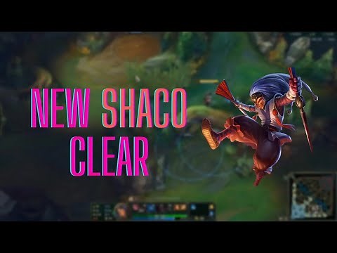 NEW Shaco Jungle Clear - Season 15 Fastest Clear!