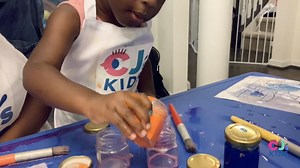 13K views · 92 reactions | Cori & CJ from CJ's Kids LLC are back with more creative ideas for you and your preschooler! Today CJ and Cori will show you how to make DIY watercolor paint! Join in on the messy colorful fun! | Crayola | Facebook