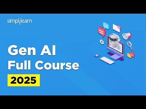 Gen AI Full Course 2026 | Gen AI Tutorial for Beginners | Gen AI Explained | Gen AI | Simplilearn