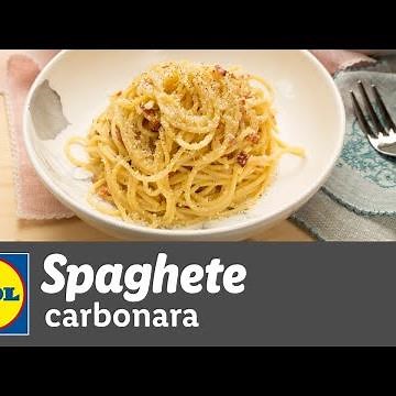 Spaghete Carbonara • reteta Bucataria Lidl