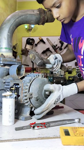 17K views · 531 reactions | 1.5 HP Motor Repair Full Complete short video.... #diy #screw #handtool #toolsmachine #mechanical #machinetools #tool #car #shorts #mechanical #shortvideo #engine #automobile #tools #repair #carrepair #reels2023 #reels #reelsviral #reelsvideo #reelsfb #amazing #ideas #digital #working | Trending Right | Facebook