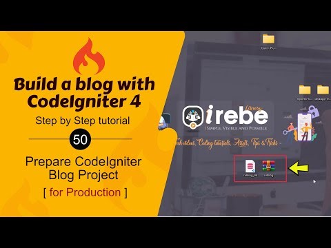#50. Prepare CodeIgniter 4 Blog Project for Production