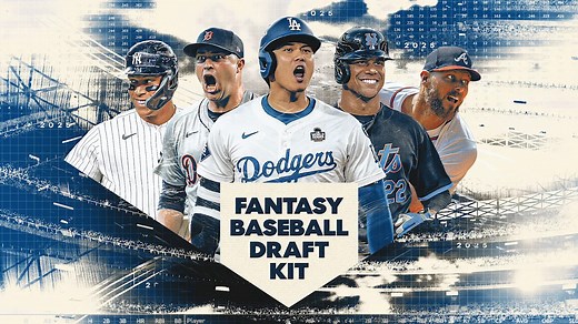 It's not too late to draft — and our 2025 fantasy baseball draft kit can help!