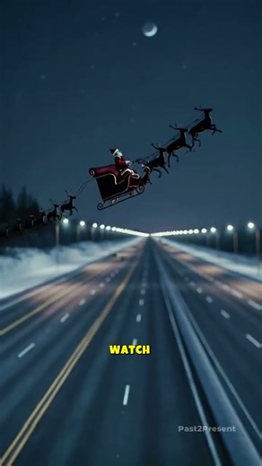 Unexpected Santa Appearance on Christmas Eve