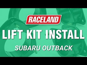 How To Install Subaru Outback Lift Kit (2010-2014)
