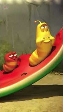 larva watermelon #shorts #larvacartoon #watermelon