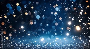 A blurred image showcasing a blend of blue and gold colors, creating a unique and eye-catching background for various uses in design and visual projects