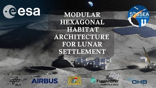 Lunar Modular Habitat Architecture | SSEA 2026 | ESA | Stephanie Soquet