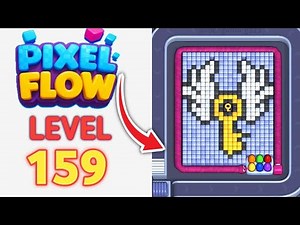 Pixel Flow Level 159 Walkthrough
