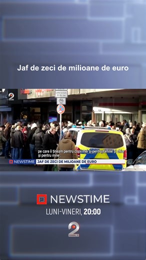 Un jaf ca în filme a avut loc în Germania. Hoții au profitat de pauza dintre Crăciun și Revelion și au dat spargerea într-un seif dintr-o bancă. Aproape 2.700 de clienți au rămas fără bunurile depuse la casele de valori, iar paguba este estimată la peste 30 de milioane de euro. #kanald2 #newstime | NewsTime