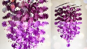 5K views · 160 reactions | Paper flowers Wall Hanging | Fall ceiling Wall Hanging | MASS Art and Craft | Facebook