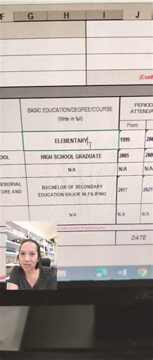 New Update in Revised 2025 Personal Data Sheet