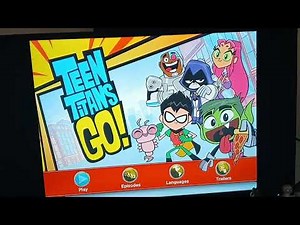 Opening Teen Titans Go The Complete First Season DVD 💿