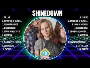 Shinedown Greatest Hits 2024 Collection - Top 10 Hits Playlist Of All Time