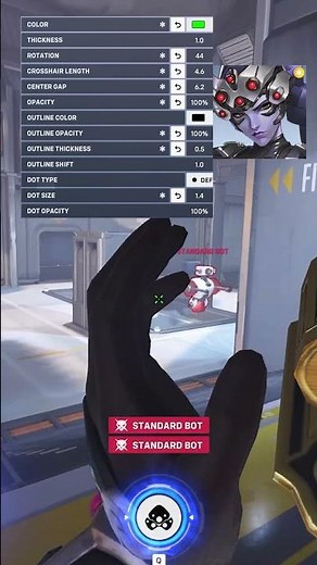 Best Widowmaker Crosshair