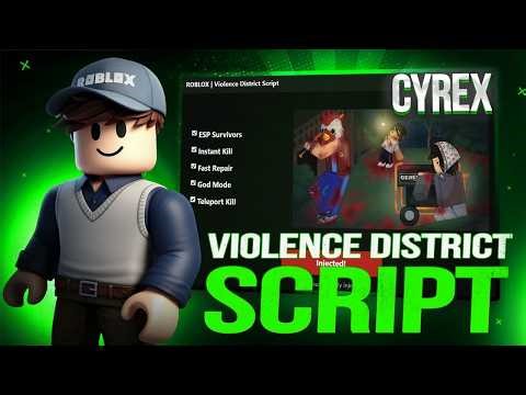 Violence District Script *NO KEY* - Auto Parry, Gate TP, No Cooldown, SkillCheck & More!
