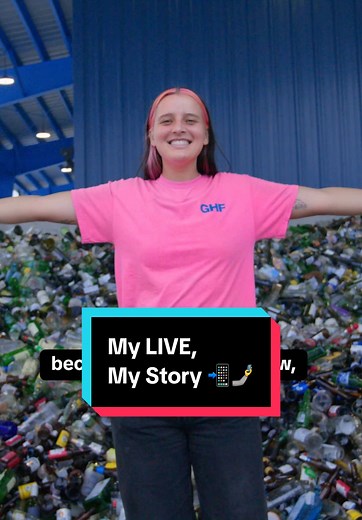 What would you do with 10 million pounds of glass 🧐🫗? @FRANZISKA ♻️ turned it into sand — and a mission to protect the planet. She went LIVE 🤳 to bring recycling to her Louisiana community and built a three-acre plant with thousands of supporters behind her. Thanks to TikTokLIVE, she’s restoring coastlines, one bottle at a time. That’s the power of vision. That’s #MyLiveMyStory