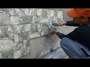 Techniques For Installing Decorative Ceramic Tiles On Concrete Wall - Install Ceramic Tiles Steps