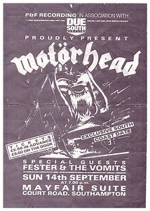 Concert History of Mayfair Suite (Top Rank) Southampton, England, United Kingdom  | Concert Archives