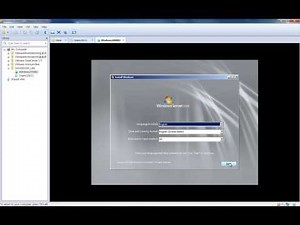 Windows 2008 R2 Installation on VMware Workstation