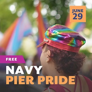 55 reactions · 22 comments | Join us in celebrating diversity, inclusivity, and support for the LGBTQIA+ community at our FREE Pride event! | Navy Pier | Facebook