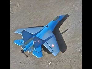 RC Su-35 and finally successful flights