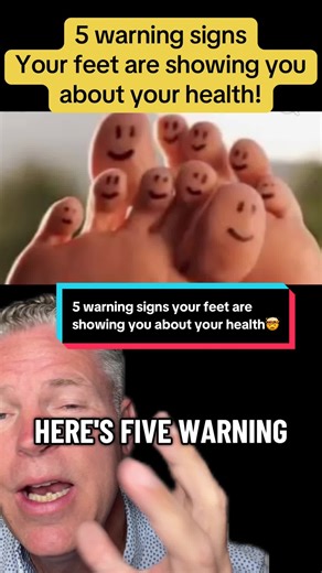 #greenscreen 5 warning signs Your feet are showing you about your health!