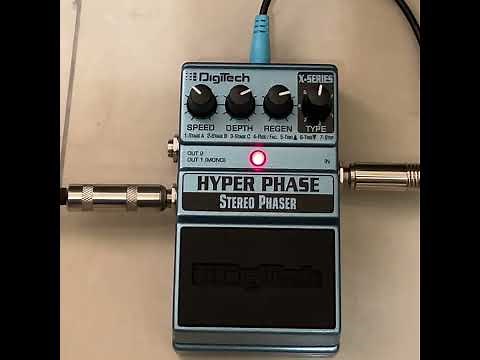 Digitech Hyper Phase - Stereo Phaser Demo