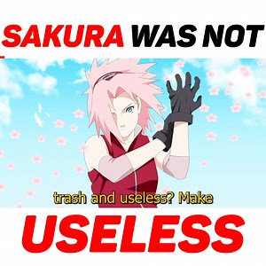 Sakura was not useless in Naruto | chrisdlln