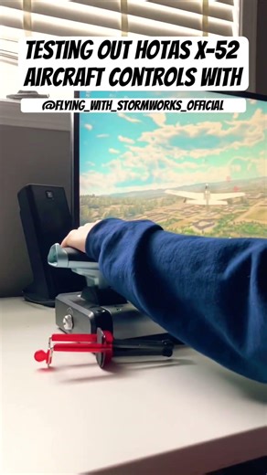 @flying_with_stormworks_official, today we set up the controls now he can cook in War Thunder