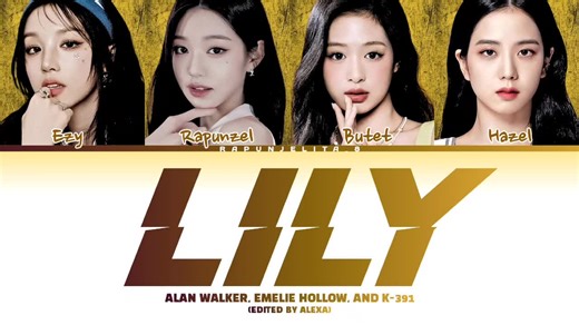 Cover of 'Lily' by Alan Walker featuring Emelie Hollow