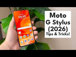 Motorola Moto G Stylus (2026) - Tips and Tricks! (Hidden Features)