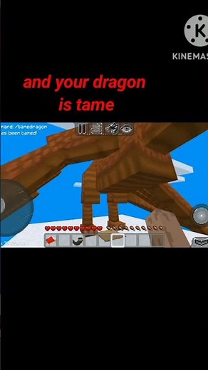 how to tame dragon in multicraft