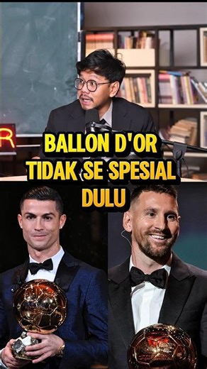 Kalau ballon D'or gk berpengaruh, apa ronaldo yang lebih bagus dari messi🤔 #ferryirwandi #sepakbola