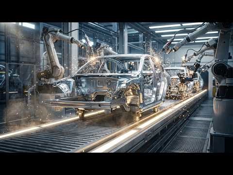 Inside a Modern Car Assembly Factory – Full Car Manufacturing Process Step by Step 4K Documentary