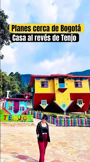 La Casa al revés de Tenjo 🏠 #planescercadebogotá 📌