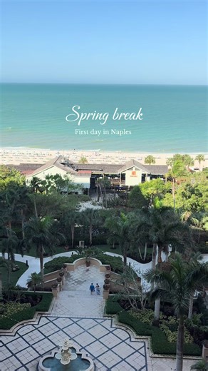 First Day of Spring Break in Naples, FL ☀️👙📖