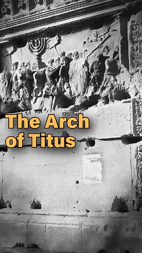 32K views · 1.8K reactions | ️ The Arch of Titus This arch was meant to declare victory over the Jewish people, but instead it became proof that they endured. Built after the Roman destruction of Jerusalem in 70 CE, the Arch of Titus shows soldiers parading the stolen Menorah. But today? The Roman Empire is long gone, and the Menorah stands as the emblem of Israel. The people they tried to erase are still here. | HonestReporting | Facebook