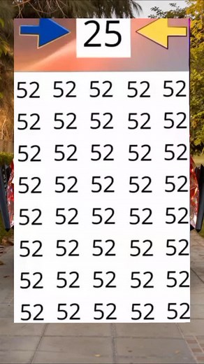 3.7K views · 1.1K reactions | ENCONTRE O NÚMERO 25 DESAFIO MENTAL...