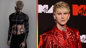 58K views · 1.1K reactions | After his bold tattoo transformation, Machine Gun Kelly has changed his stage name across all streaming platforms. | Entertainment Tonight | Facebook