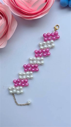 DIY beautiful square shape bracelet, making tutorial #diy #bracelet #shorts ￼